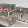 CHẬU RỬA CÔNG NGHIỆP 1 HỐ chậu rửa inox công nghiệp 1