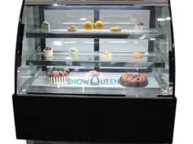 Tủ trưng bày bánh 3 tầng kính cong SnowQueen LD09