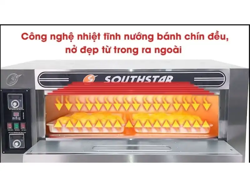 LÒ NƯỚNG 3 TẦNG 6 KHAY SOUTHSTAR YXD-60C LÒ NƯỚNG 3 TẦNG 6 KHAY SOUTHSTAR YXD-60C