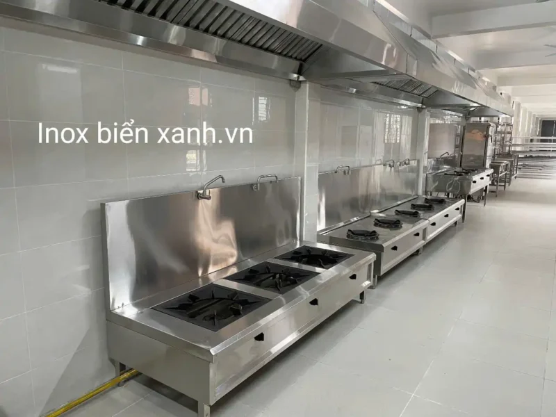 chụp hút khói inox bếp hầm ba inox giá rẻ
