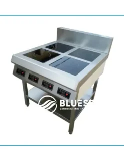 bếp âu 4 họng dùng điện bếp công nghiệp nhà hàng giá rẻ