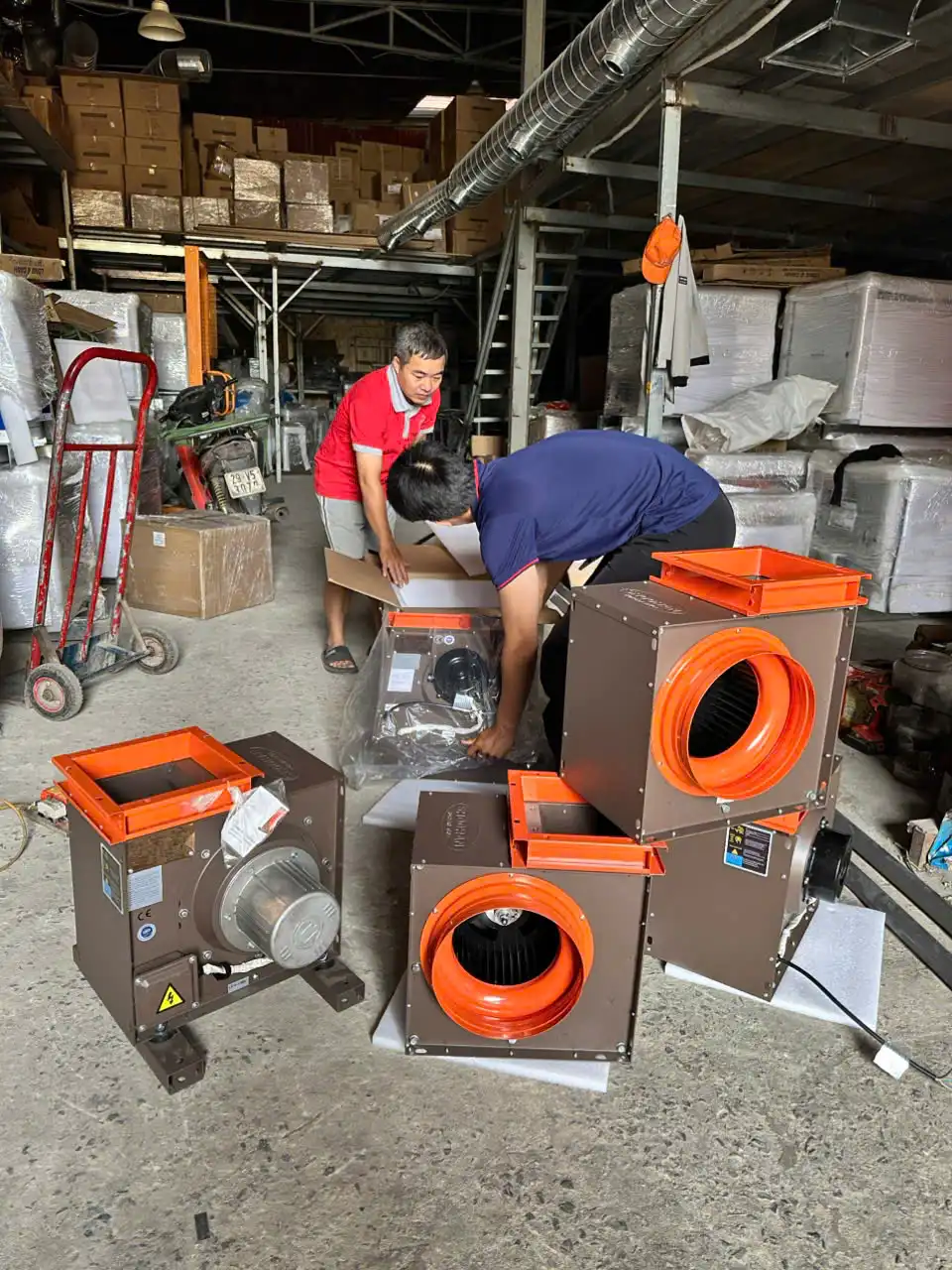 Quạt thông gió công nghiệp FG30 quạt ly tâm dsb48 nhập khẩu shoohand giá rẻ tiết kiệm điện
